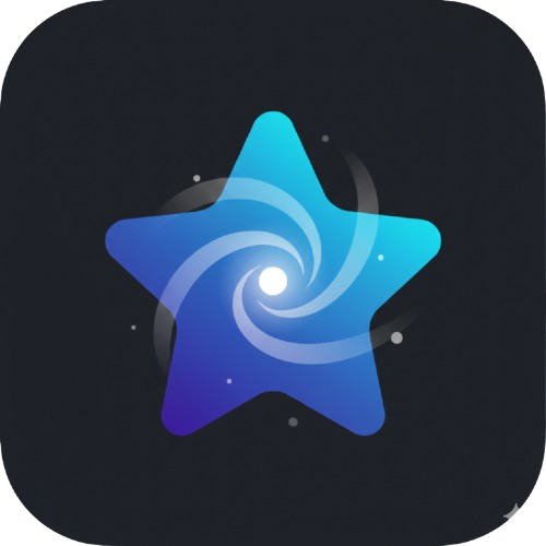 A spell book with an open page and mystical symbols icon